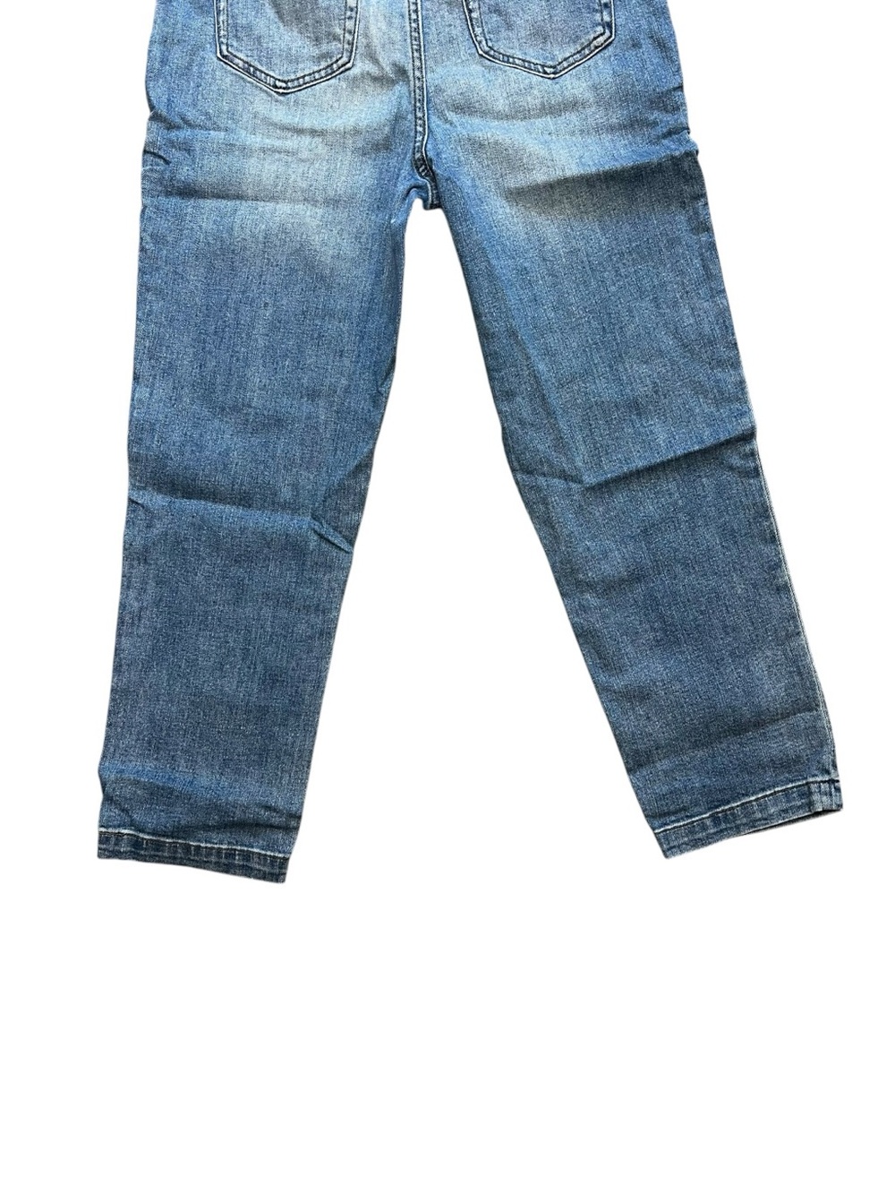 Joe’s Jeans High Rise Straight Crop Utility Jeans Relaxed Mom Fit Light Wash - Picture 9 of 11